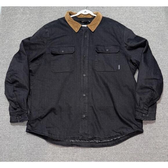 Harley Davidson Men’s 3XL Operative 2.0 Riding Sherpa Lined Shirt Jacket Black